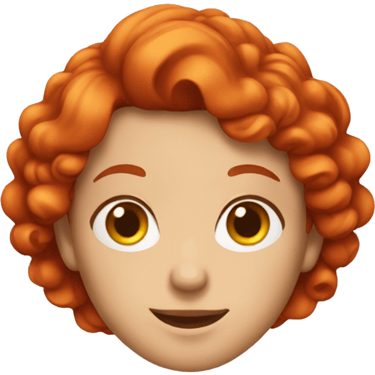 Redhead birthday  emoji