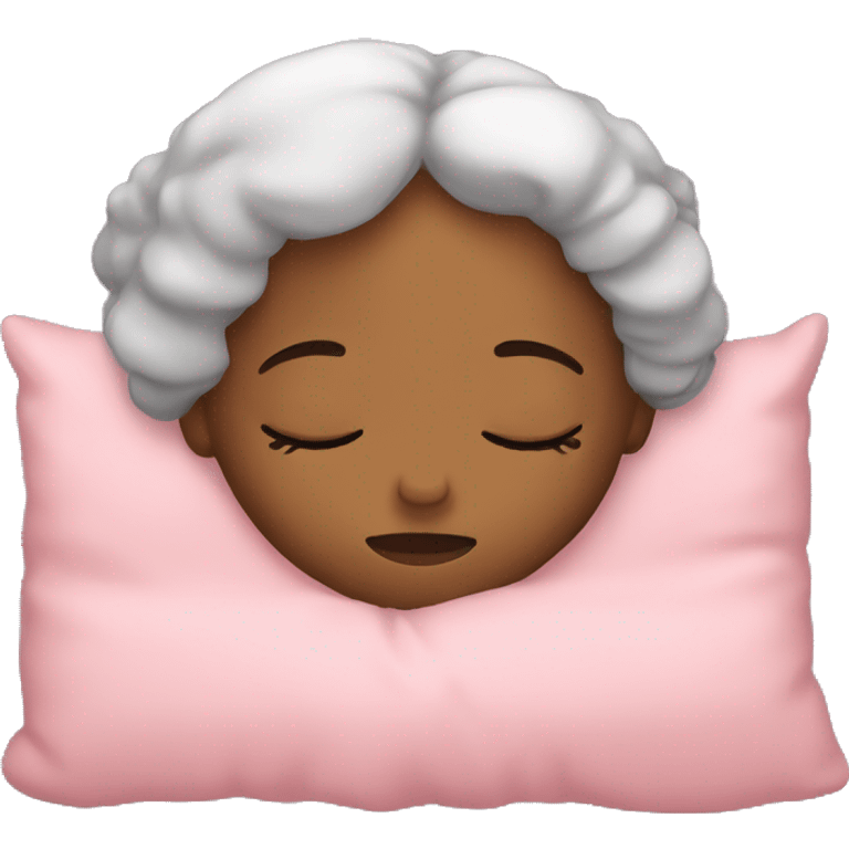 sleeping girl emoji