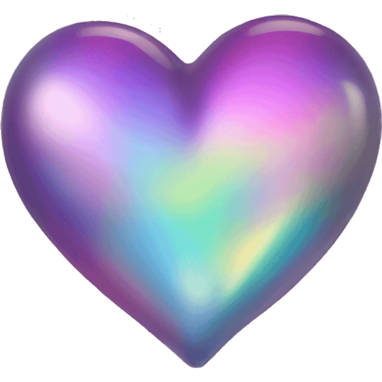 Iridescent brokenheart  emoji