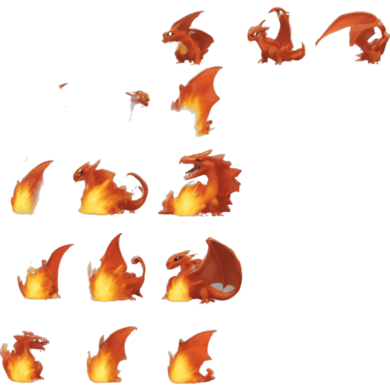 dracaufeu Pokémon  emoji