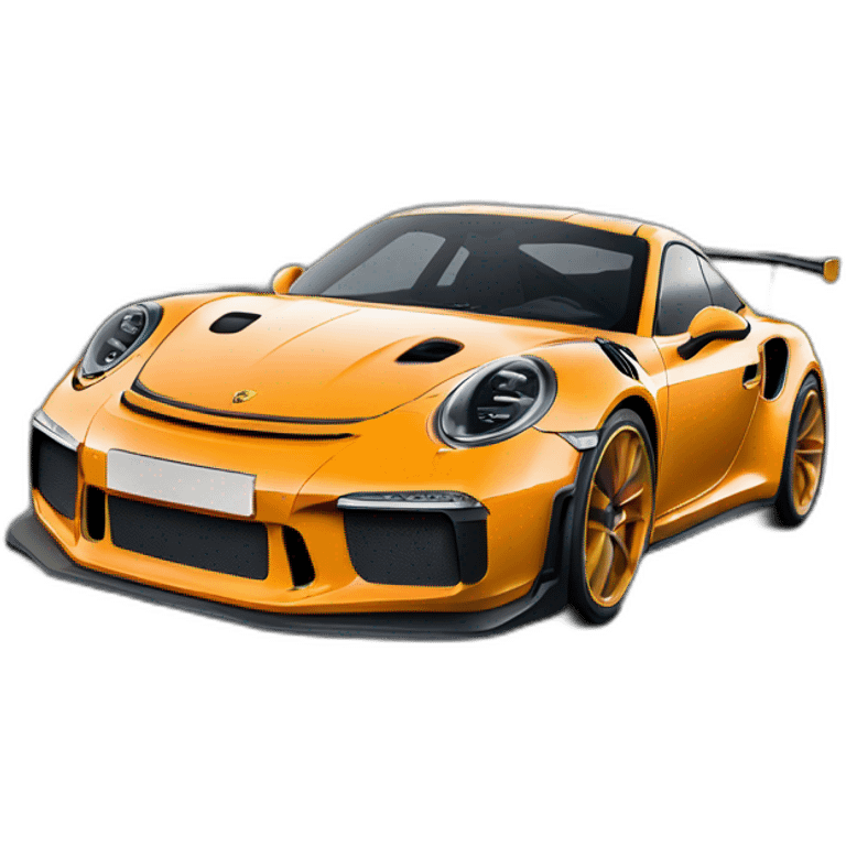 Porsche 911 gt3 rs  emoji