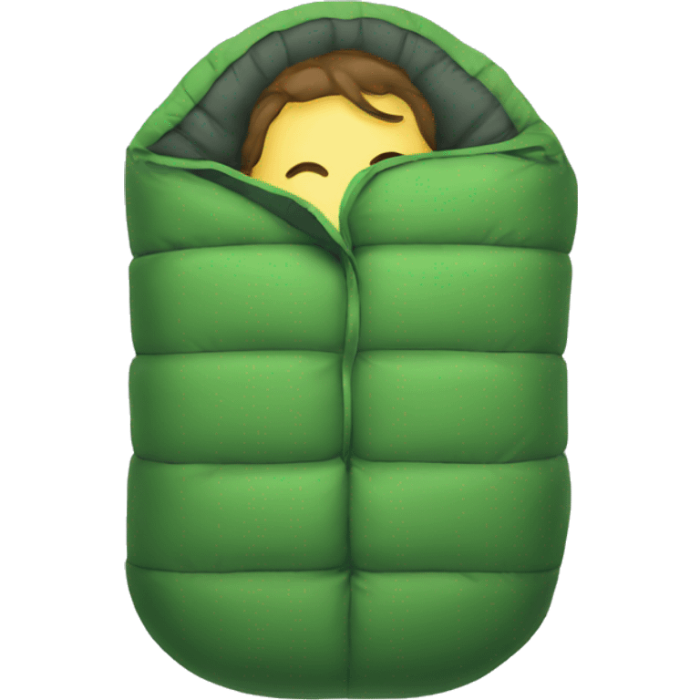 sleeping bag emoji