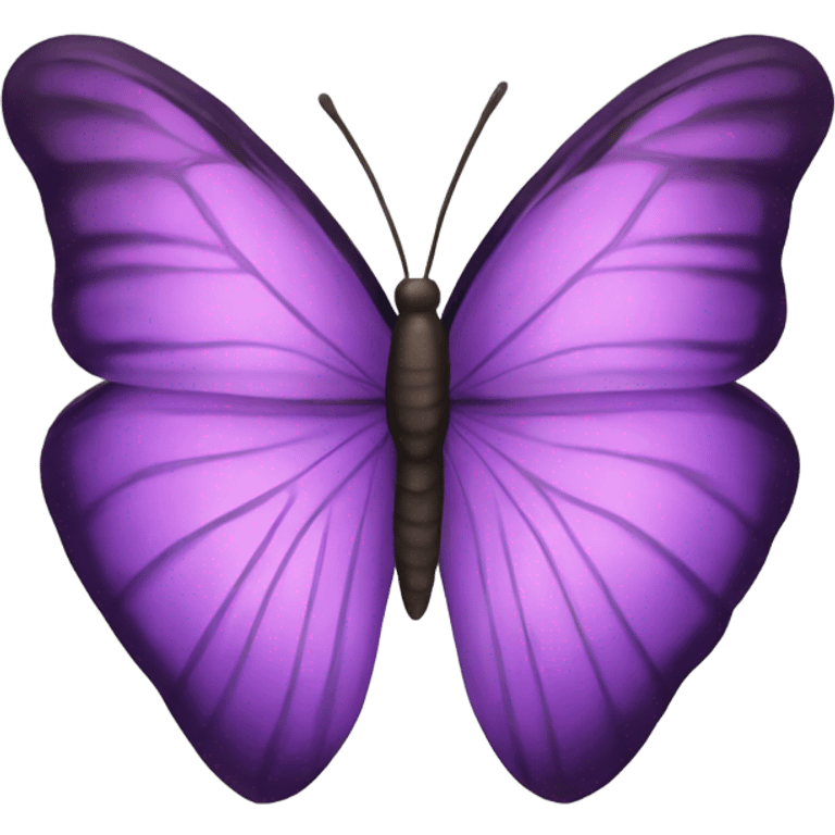 purple butterfly  emoji