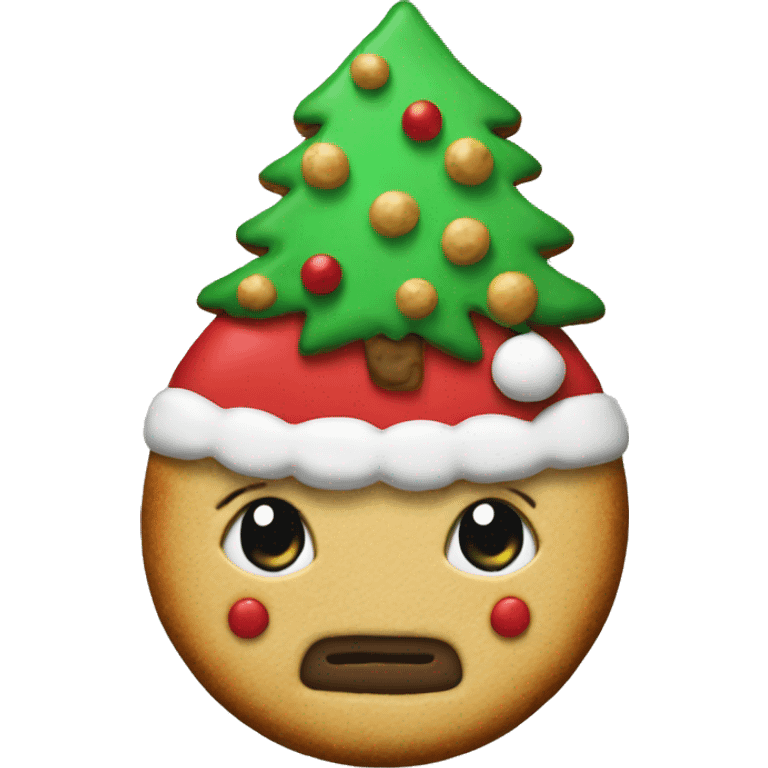 christmas cookie emoji