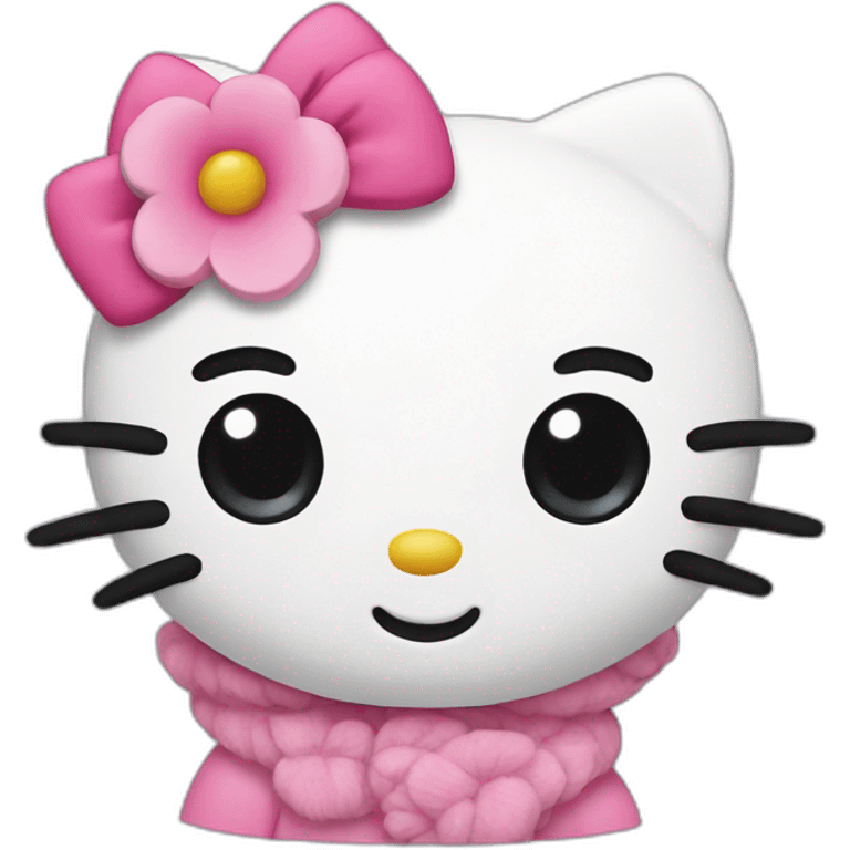 Hello kitty emoji