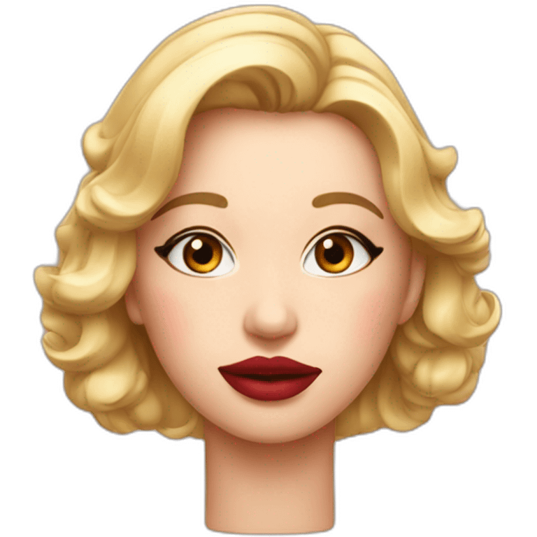 A lip gloss  emoji