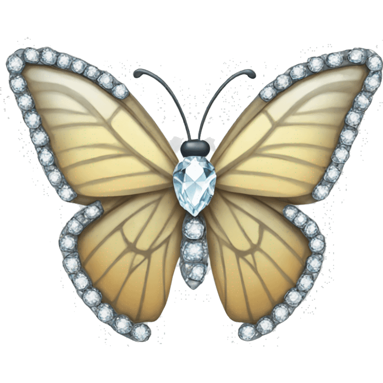 diamond butterfly  emoji