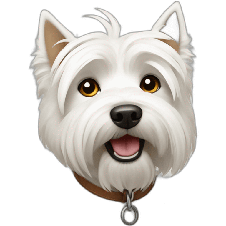 west highland white terrier emoji