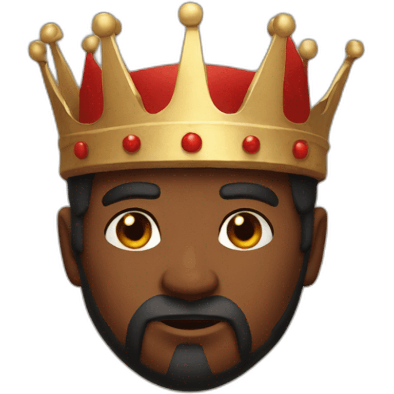 Red King of Wrath emoji