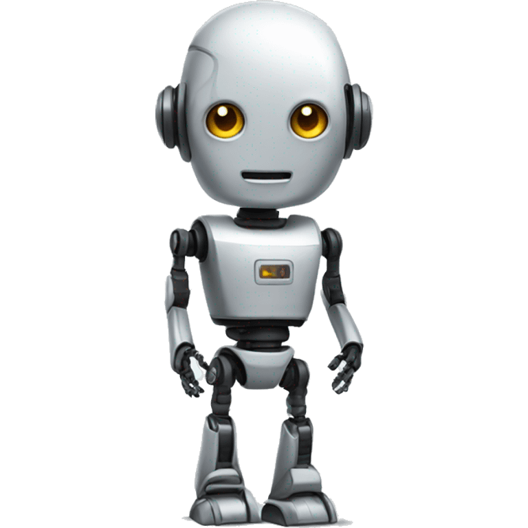 a modern style robot emoji