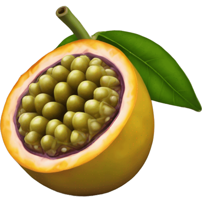 Passion fruit emoji