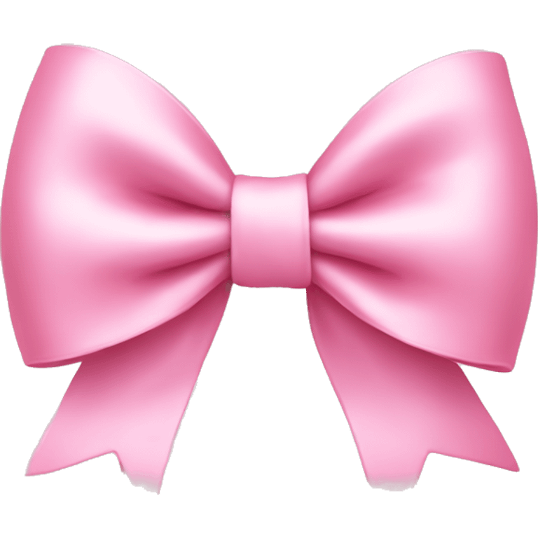 baby pink bow emoji