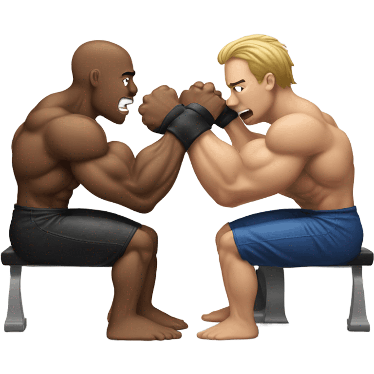 Armwrestling competition emoji