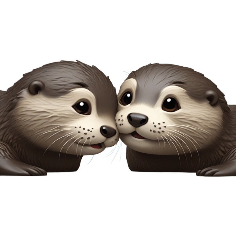 Otter couple  emoji