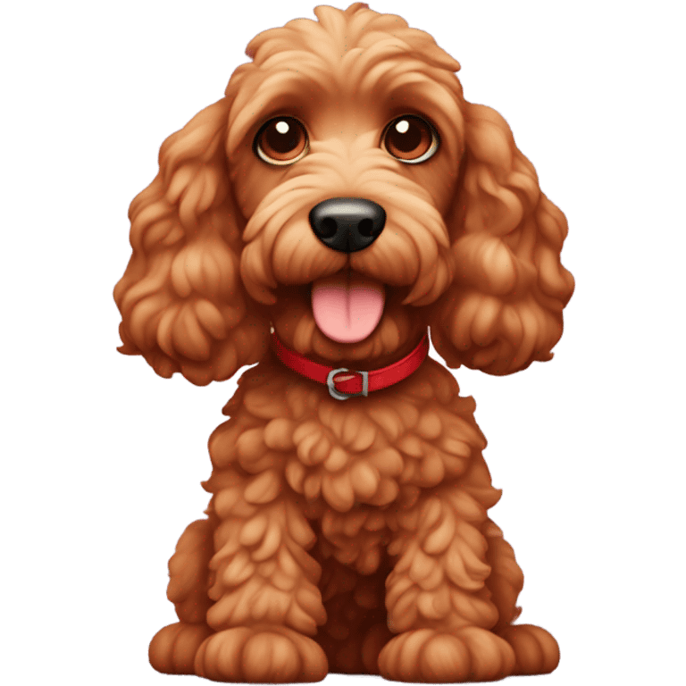 Red Cockapoo emoji