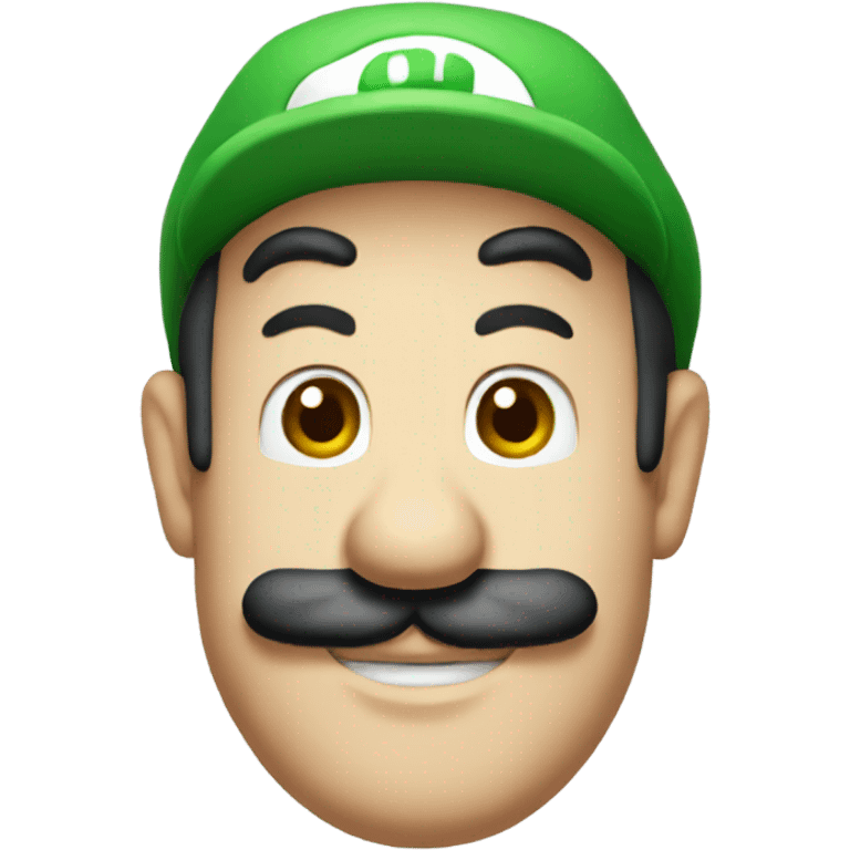 Luigi head emoji