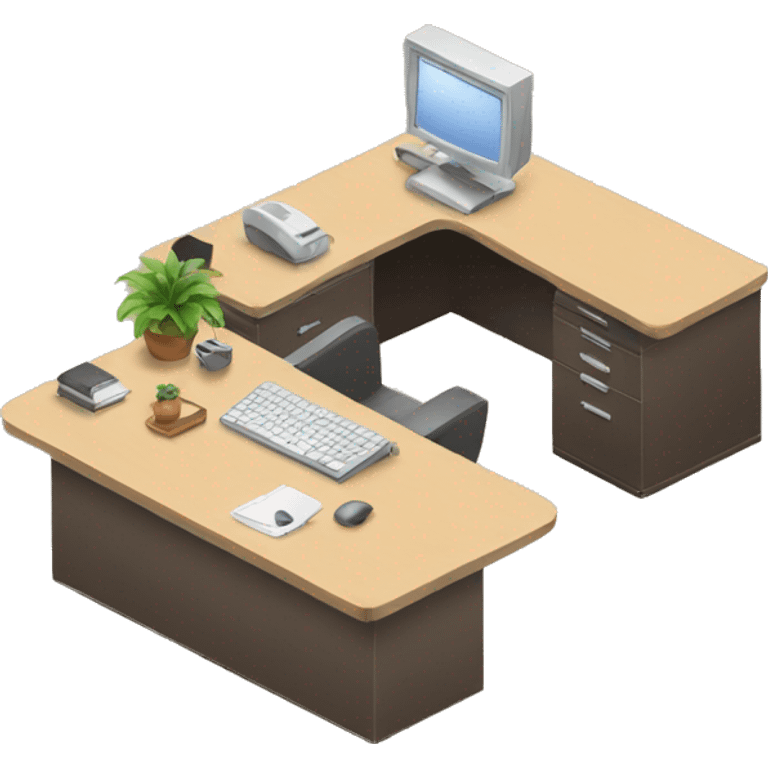 office desk emoji