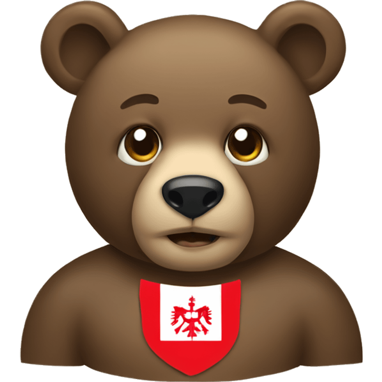 Serbian bear emoji