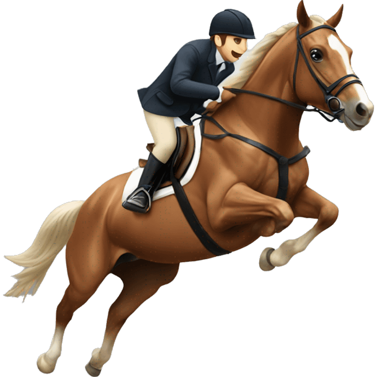 Horse jumping  emoji