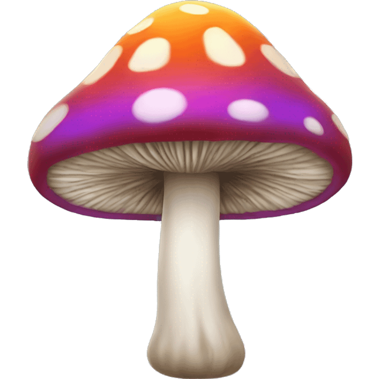 psychedelic mushroom  emoji