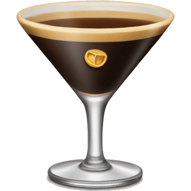 Elegant rich Espresso martini emoji