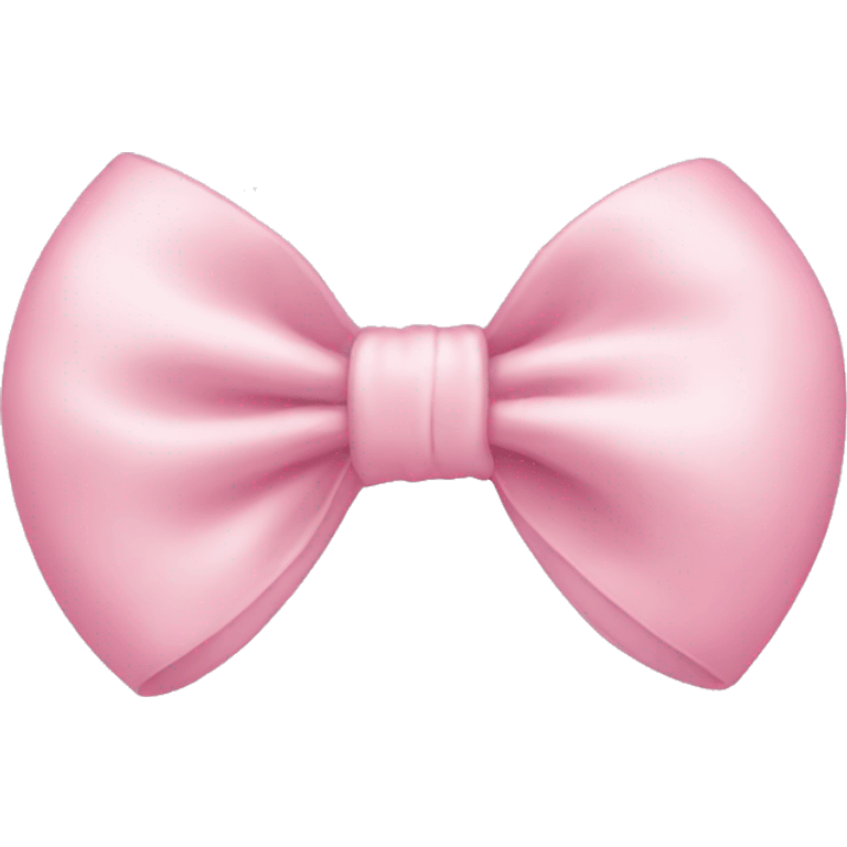 Light pink bow emoji