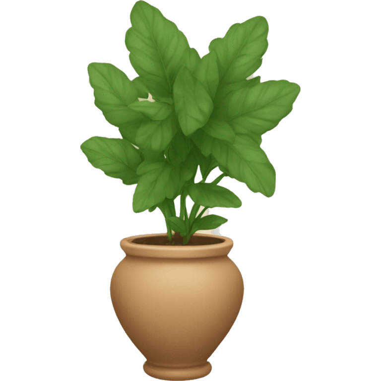 A potted vase emoji