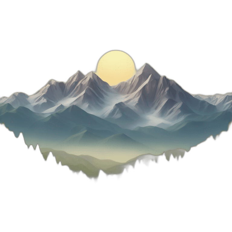 mountain range emoji