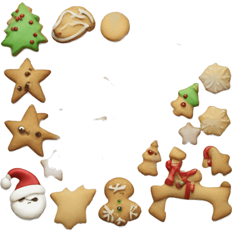 Christmas cookies emoji