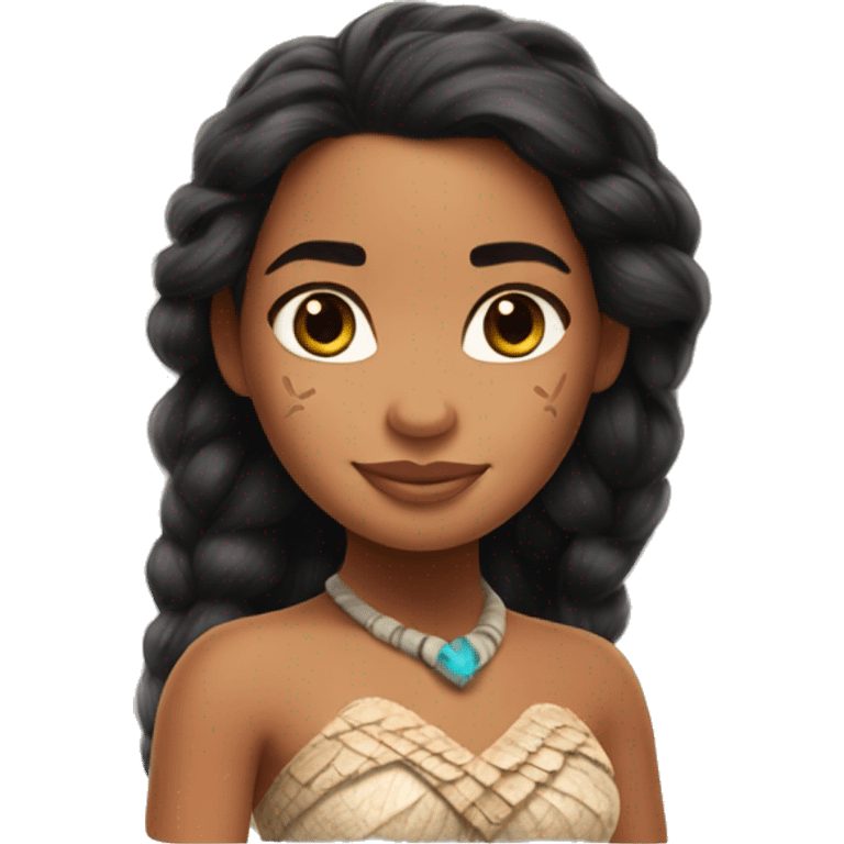 princess moana emoji