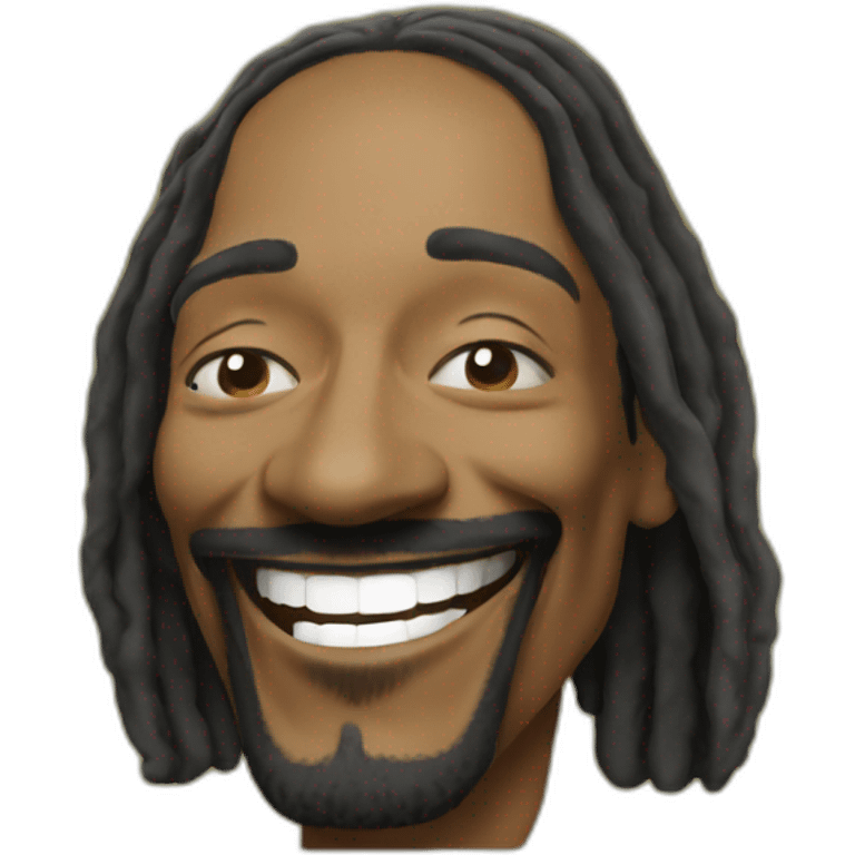 Snoop dogg laughing emoji