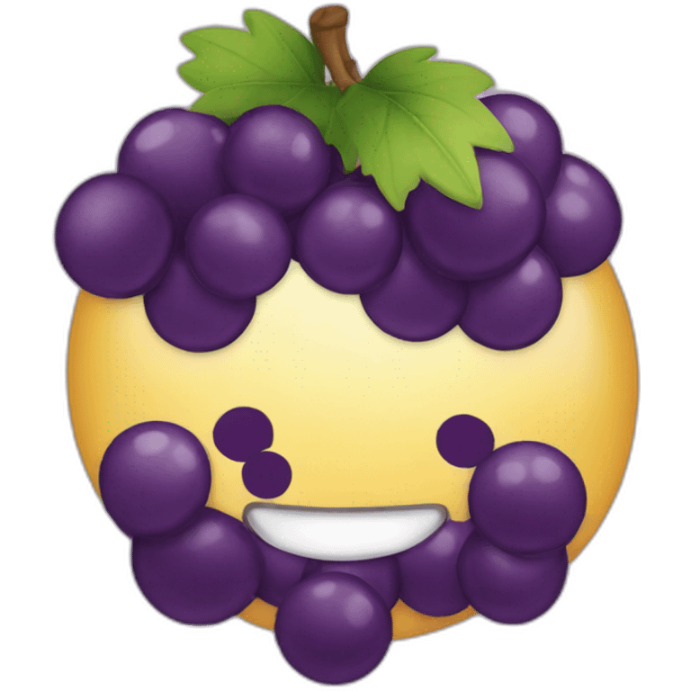 one berry o Grape emoji