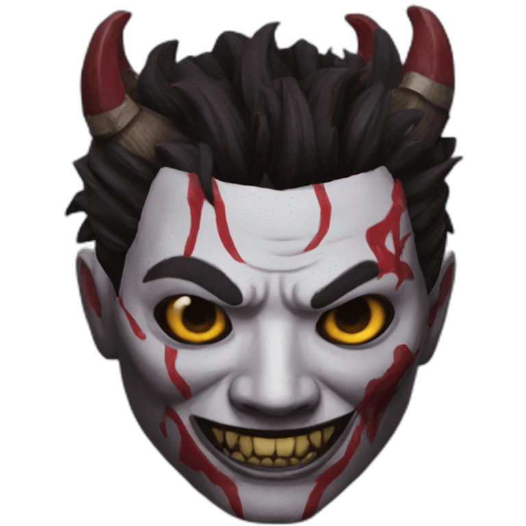 The oni from dead by daylight emoji