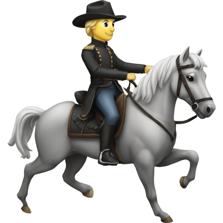 Reiter auf Pferd emoji