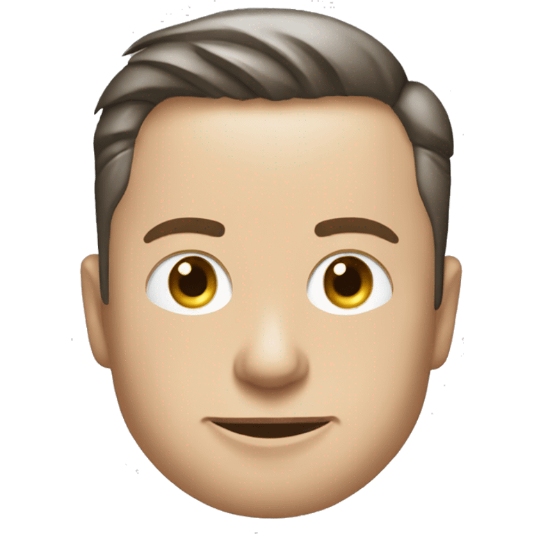 Elon musk imoji and white x empire  emoji