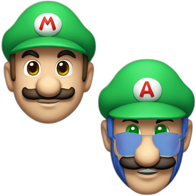 Mario and luigi emoji