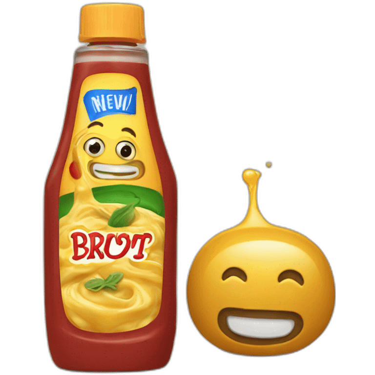 Squeeze Sauce Bottle emoji