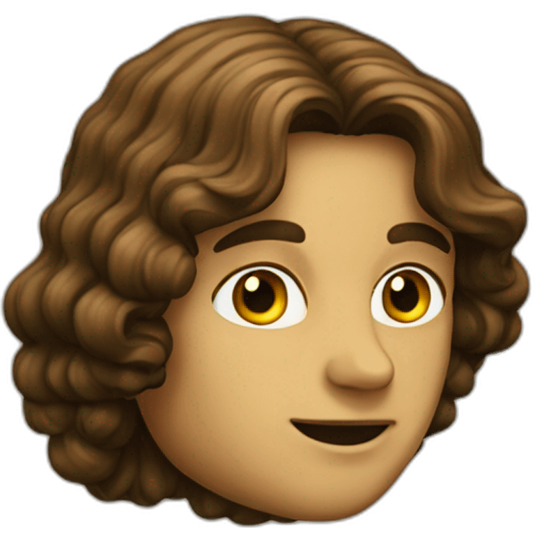 YOUNG LEONARDO DA VINCI emoji