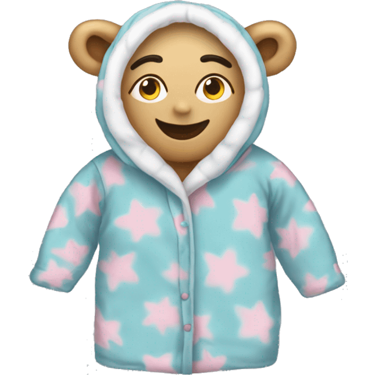 Cosy pyjamas  emoji