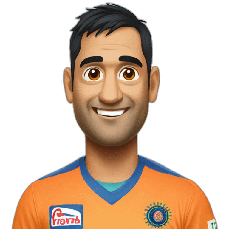 MS Dhoni emoji