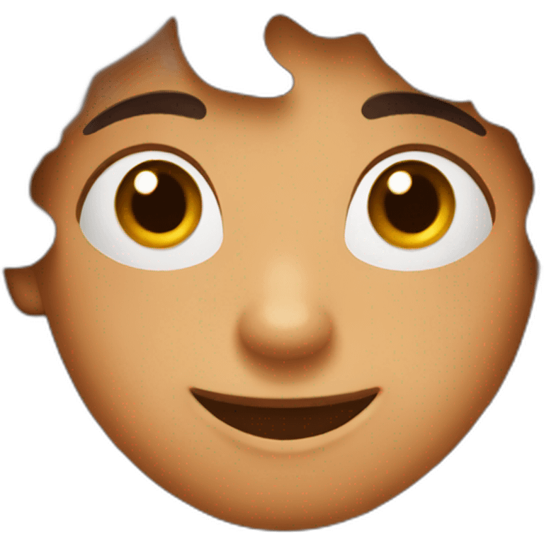 chocolate derretido emoji