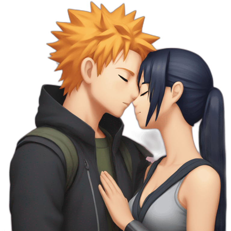 Naruto kiss hinata emoji