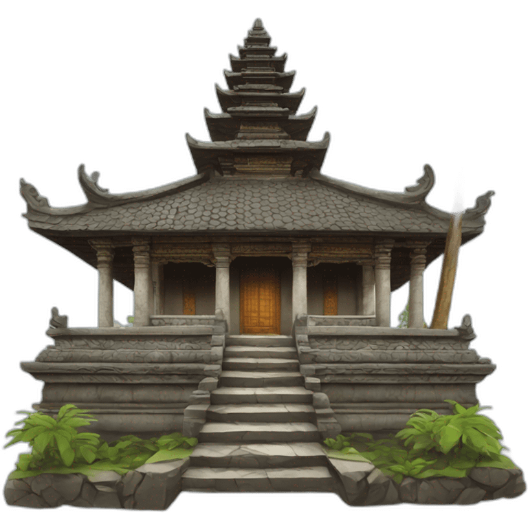 Bali temples emoji