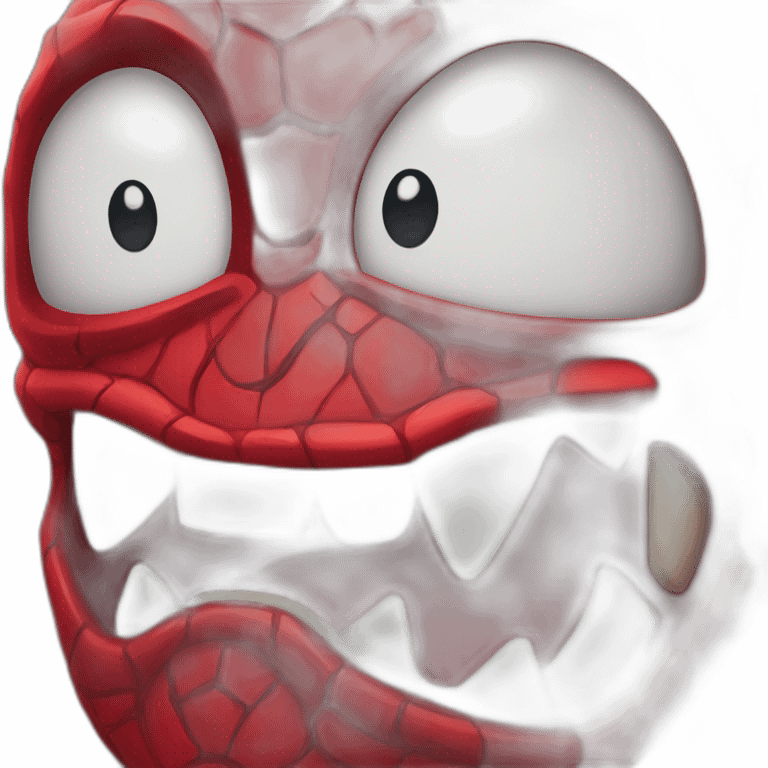 red venom emoji