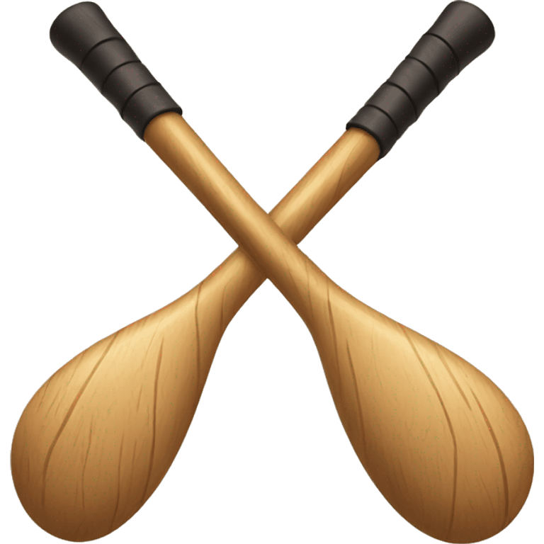 Wooden club emoji