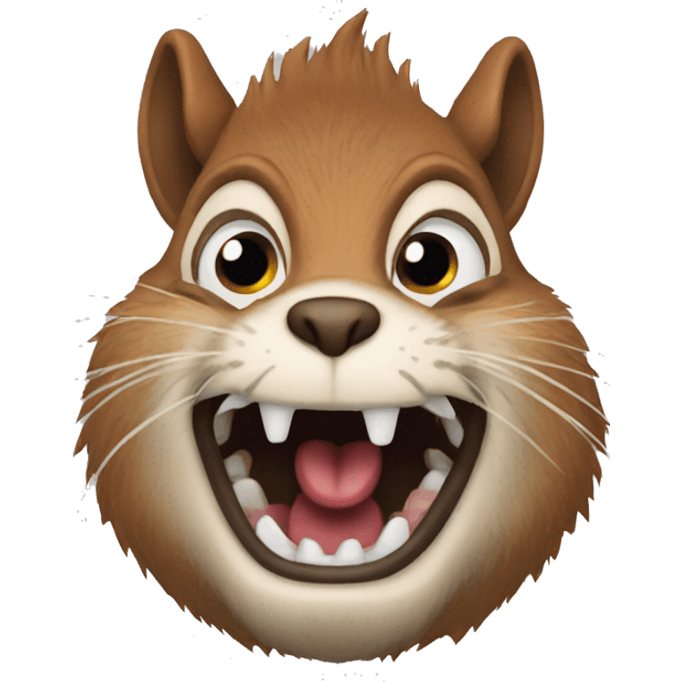 rabid squirrel  emoji