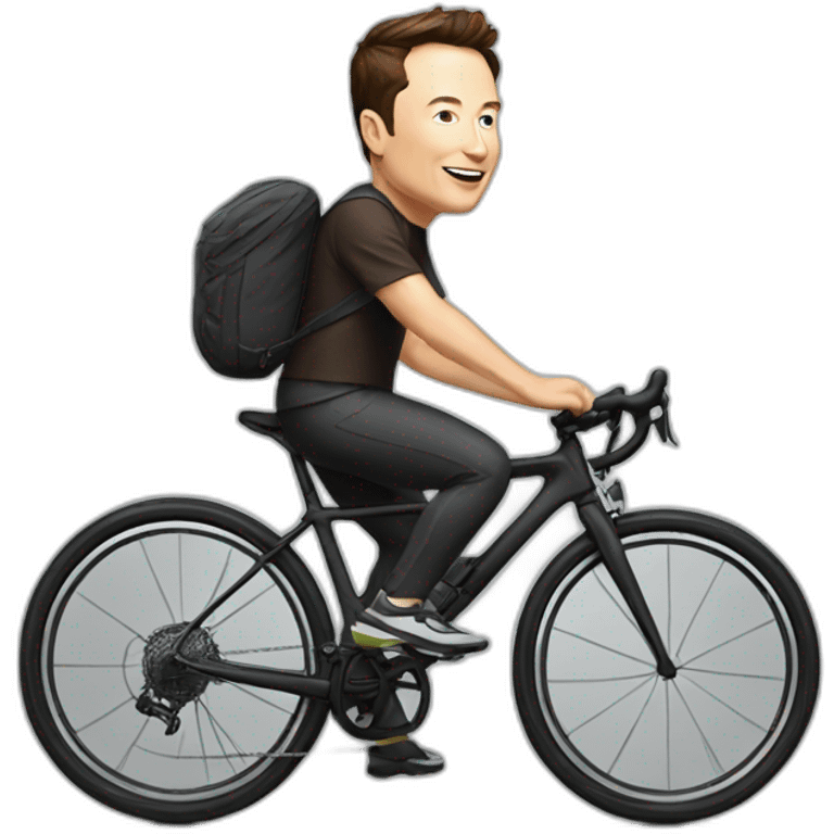 elon musk runnig emoji