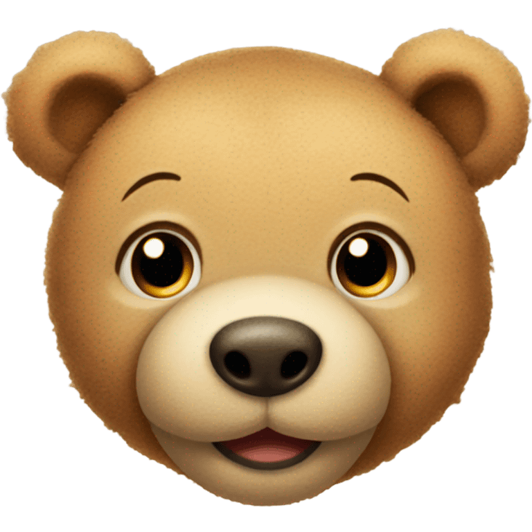 Teddy bear toy emoji