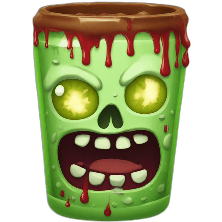 zombie drink beer emoji