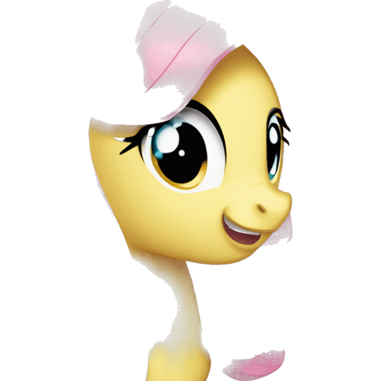 My little pony fluttershy  emoji